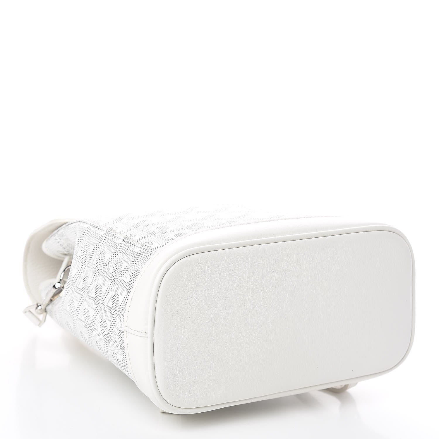 Goyard Goyardine Calfskin Mini Alpin Backpack White 4 of 9