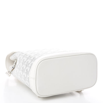 Goyard Goyardine Calfskin Mini Alpin Backpack White 4 of 9