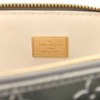 Louis Vuitton Vernis Alma BB Gris Metal 6 of 10