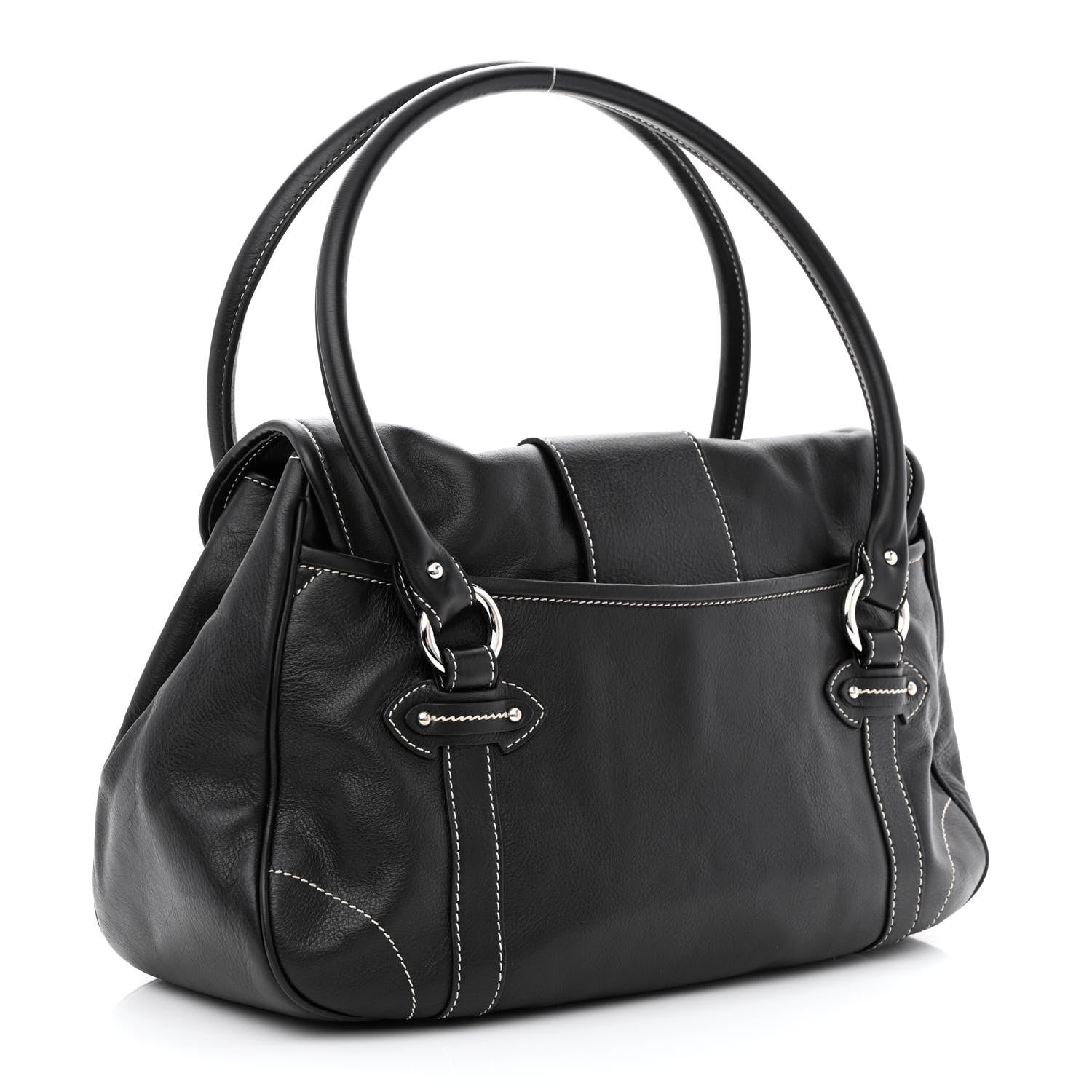 Christian Dior Calfskin Saint Germain Bag Black 2 of 11