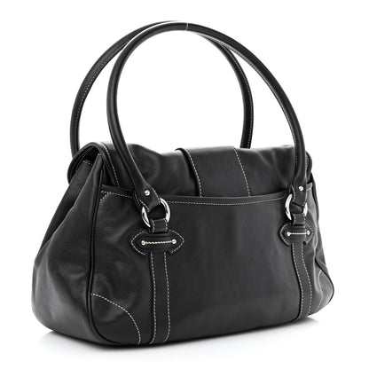 Christian Dior Calfskin Saint Germain Bag Black 2 of 11
