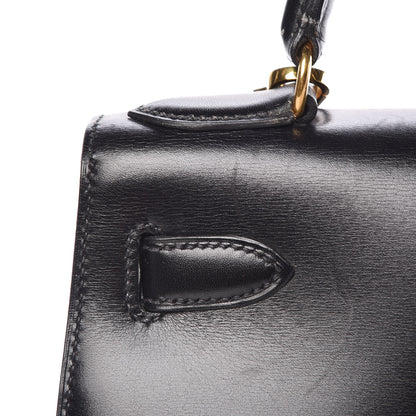 Hermes Box Kelly Sellier 28 Black 22 of 43