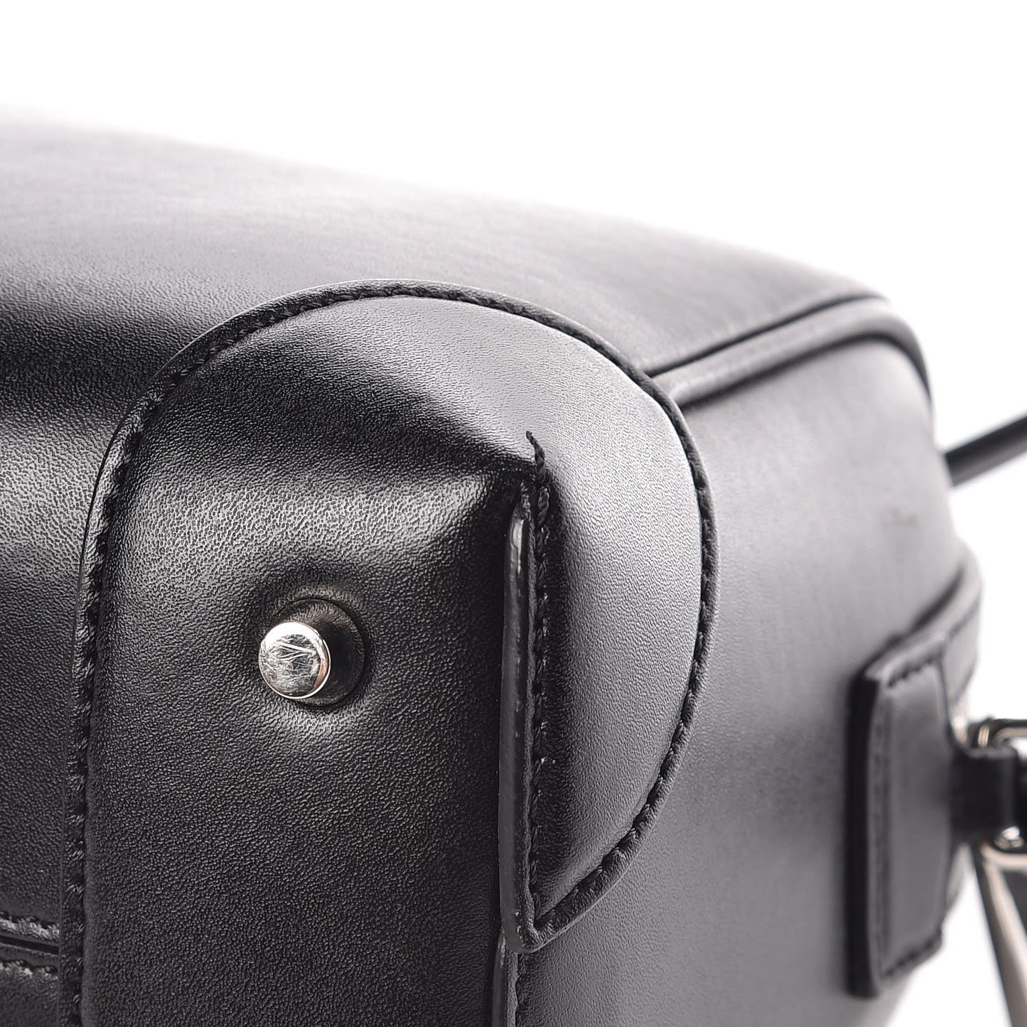 Calfskin Star Micro Lucrezia Black Silver