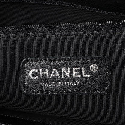Chanel Caviar Quilted Grand Shopping Tote GST Black 6 of 7