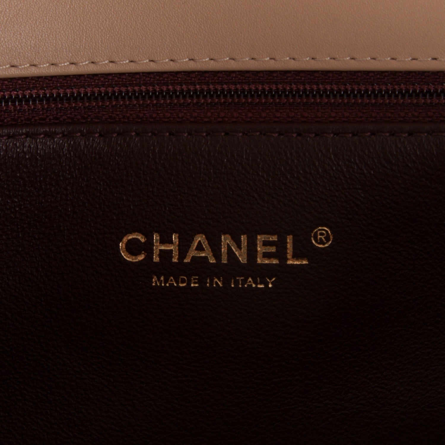 Chanel Caviar Quilted Medium CC Filigree Flap Beige Black 7 of 8