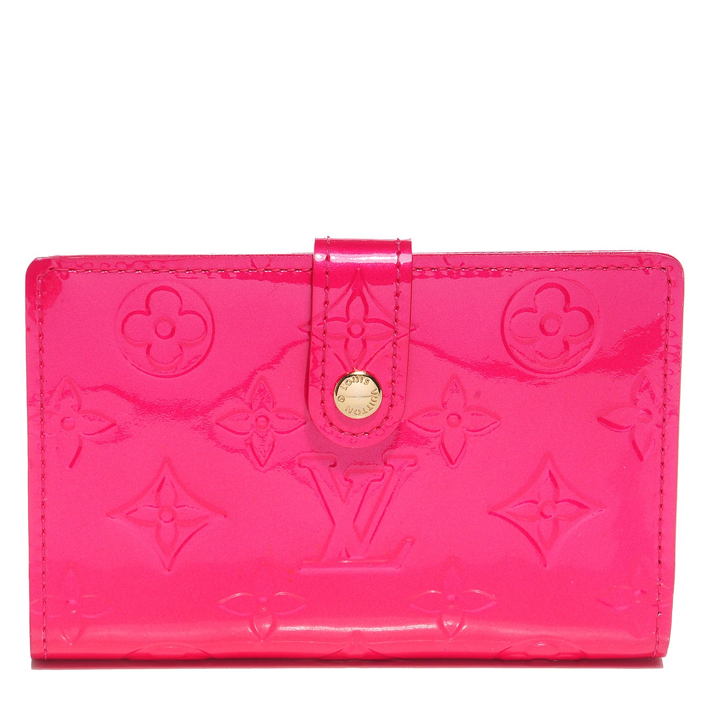 Vernis French Purse Wallet Rose Pop