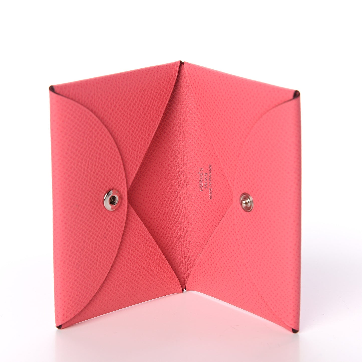 Epsom Calvi Card Case Rose Azalee