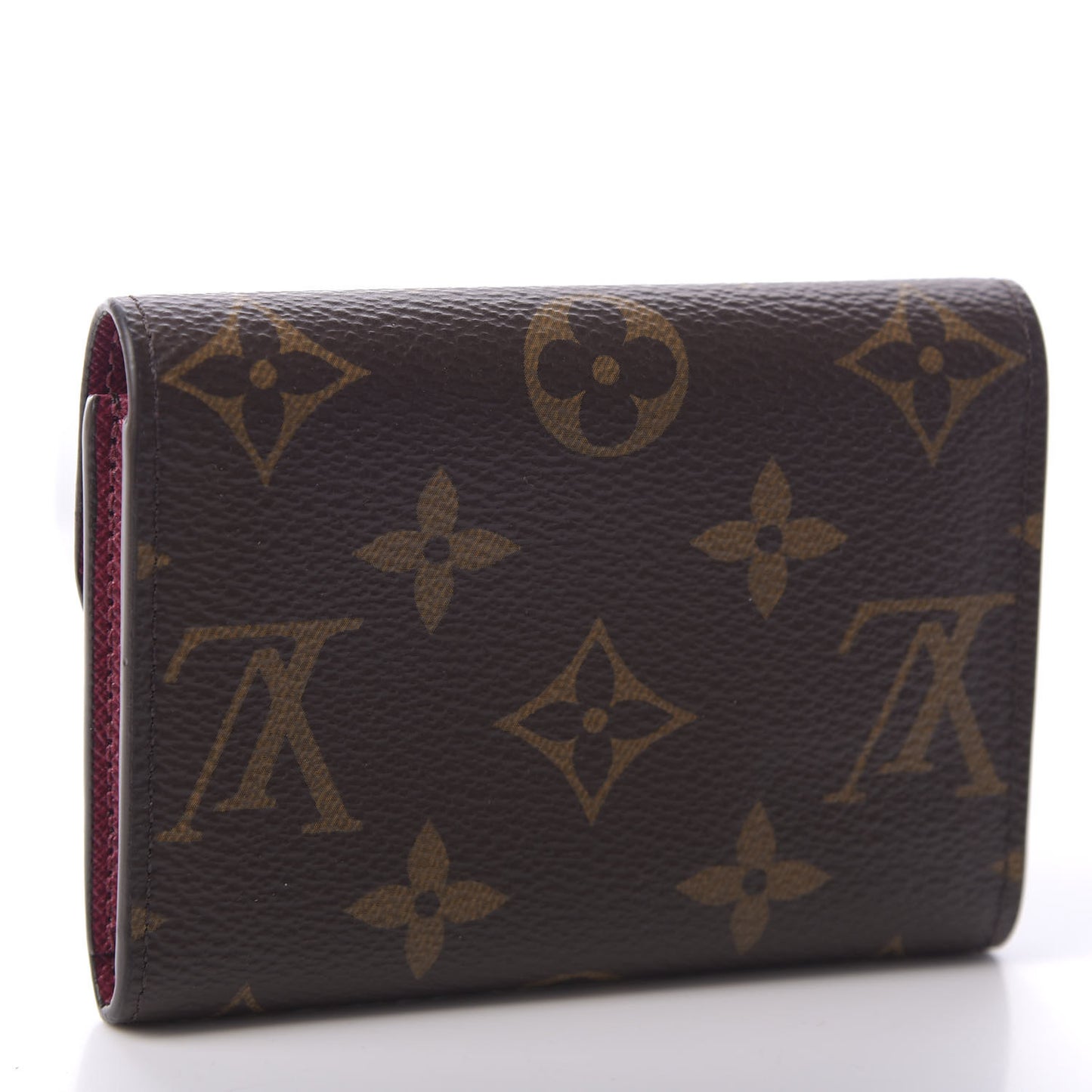 Monogram Rosalie Coin Purse Fuchsia