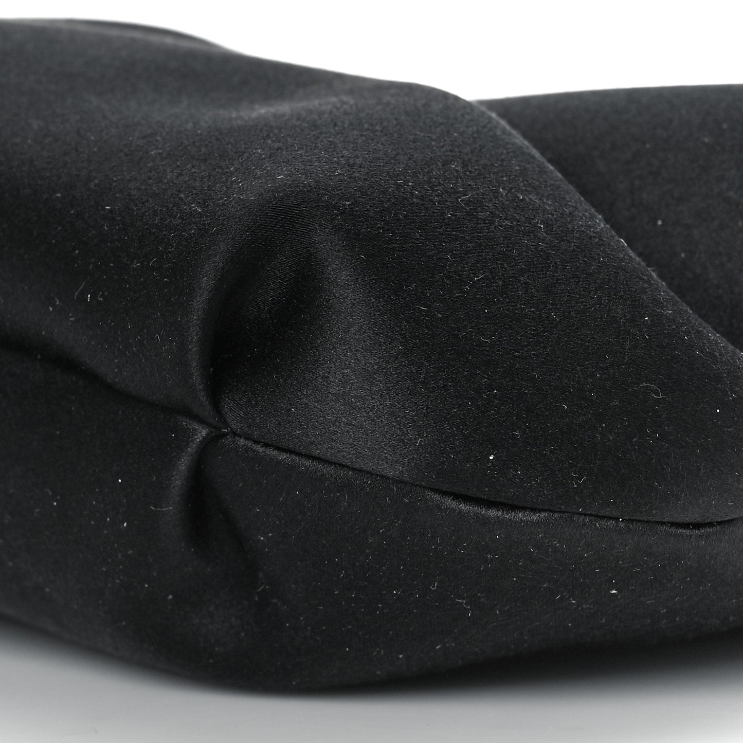 Satin Bonny Shoulder Bag Black