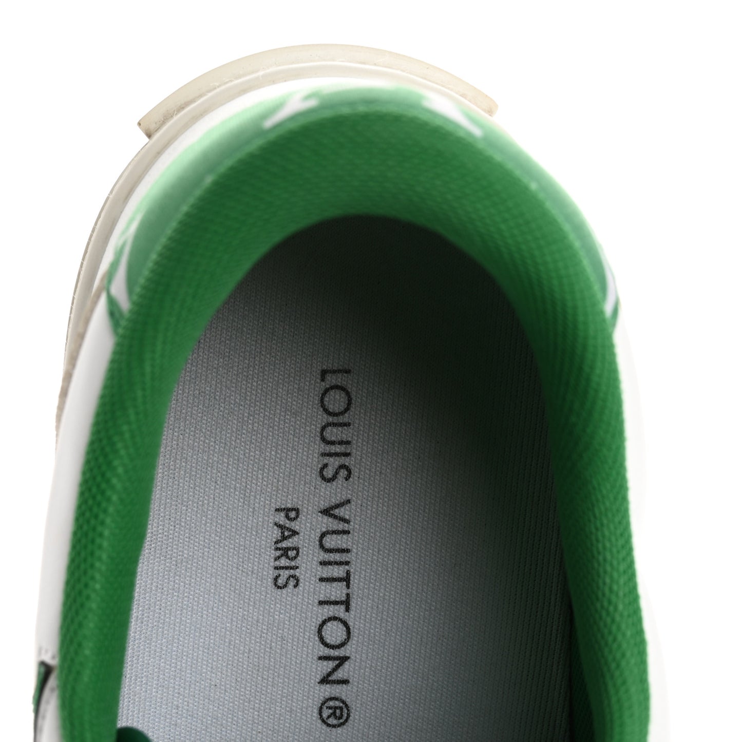 Calfskin Womens Charlie Sneakers 36.5 White Green