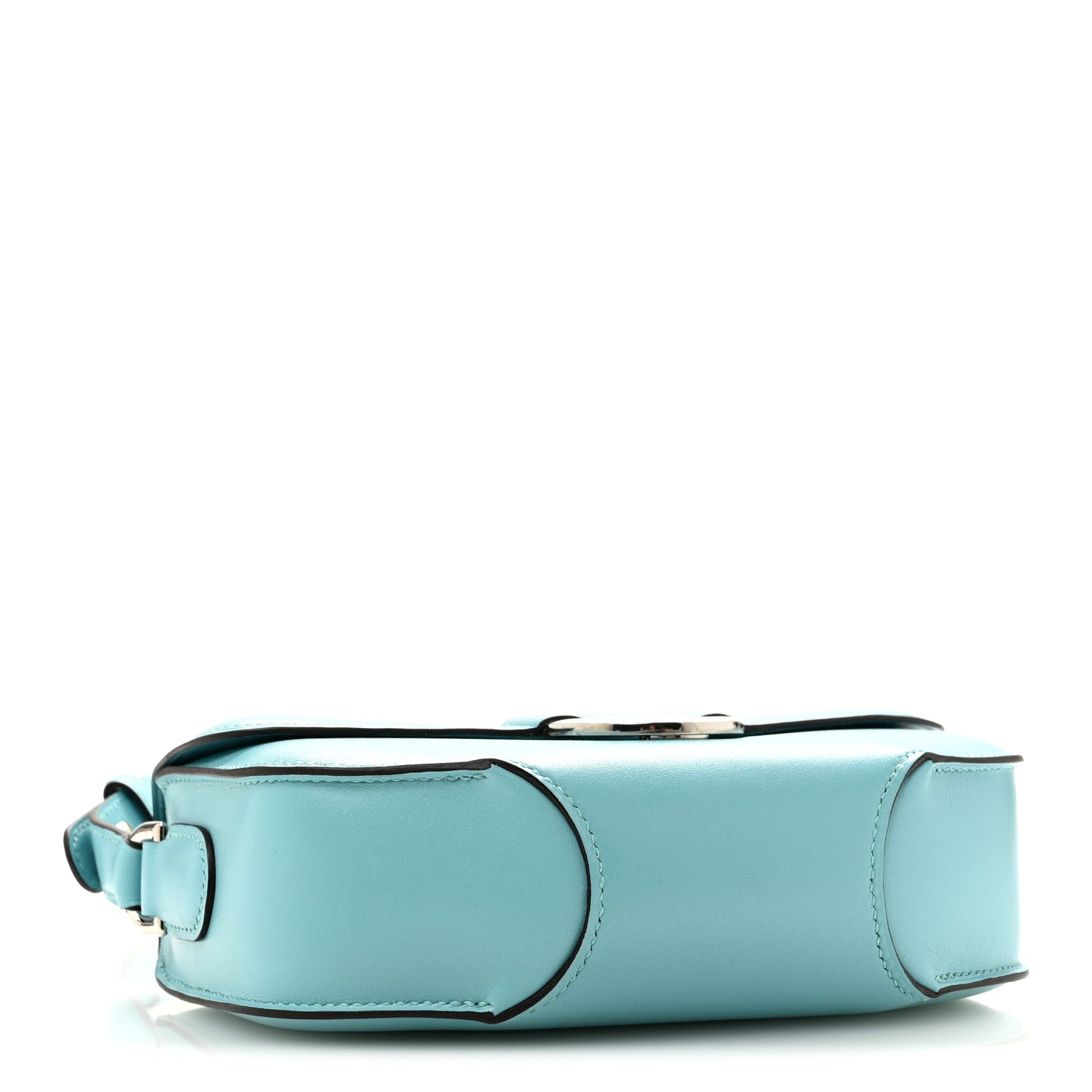 Hermes Veau Tadelakt Cherche Midi 18 Bleu Atoll 4 of 11
