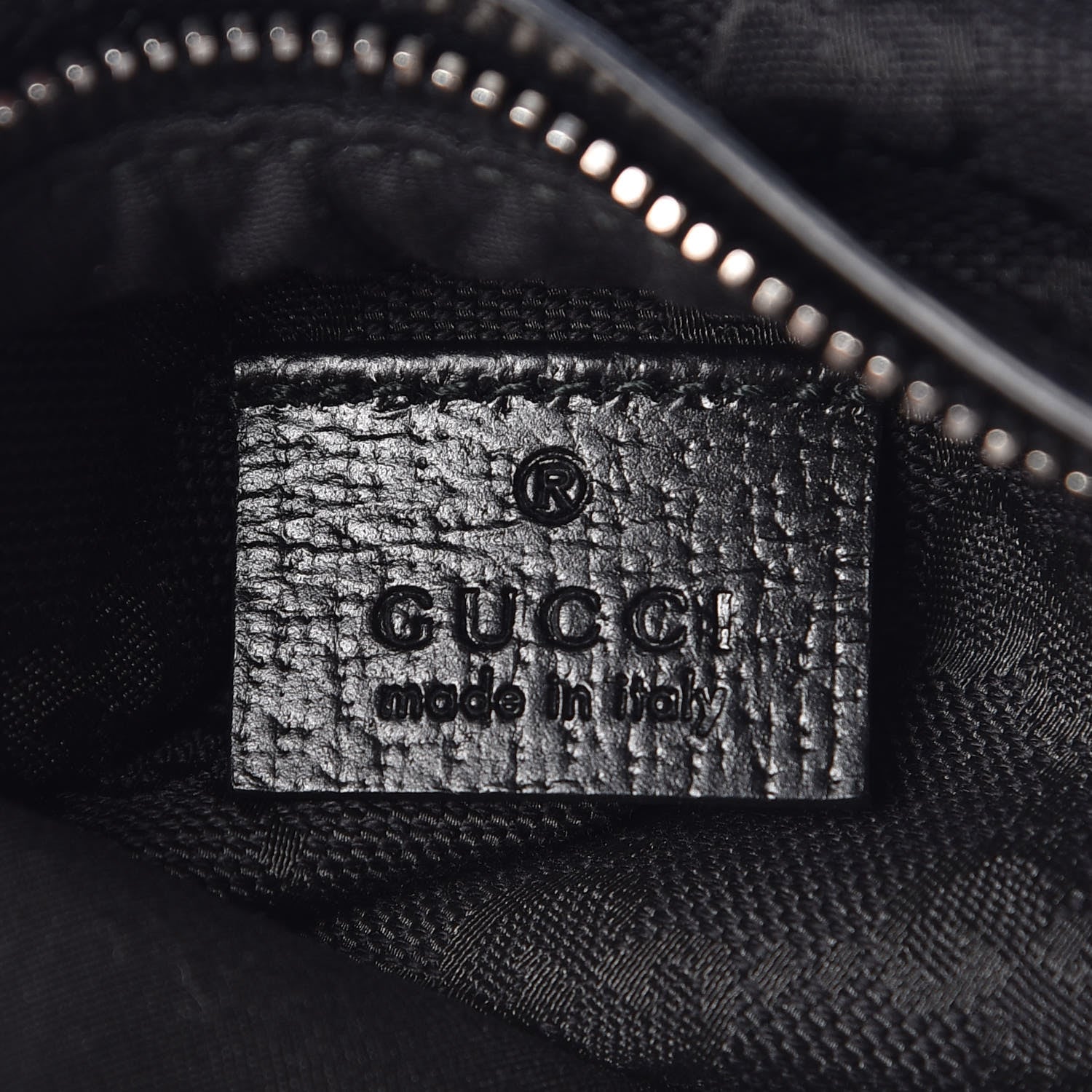 Gucci GG Monogram Web Double Pocket Belt Bag Black 7 of 10