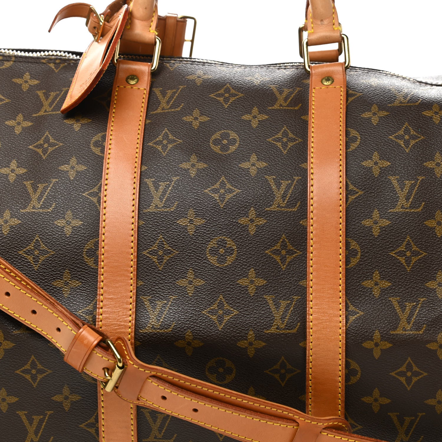 Louis Vuitton Monogram Keepall Bandouliere 50 8 of 13