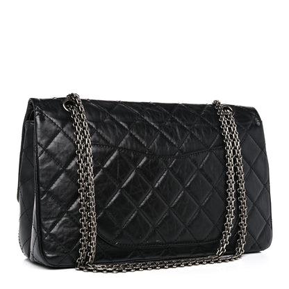Chanel Aged Calfskin Quilted 2.55 Reissue 227 Flap Black 3 of 16