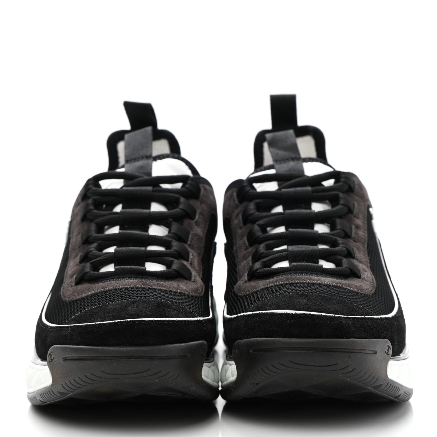 Fabric Suede CC Sneakers 39 Black Dark Grey
