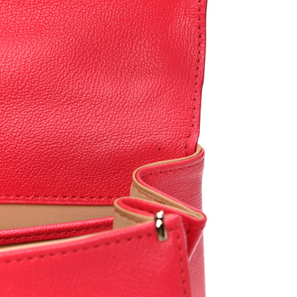 Delvaux Grained Calfskin Mini Brillant Satchel Pink 11 of 12