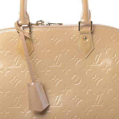 Louis Vuitton Vernis Alma GM Rose Florentin 7 of 11