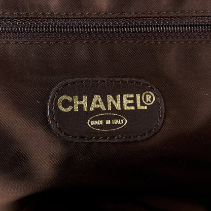 Chanel Suede Shopping Chain Tote Brown 8 of 12