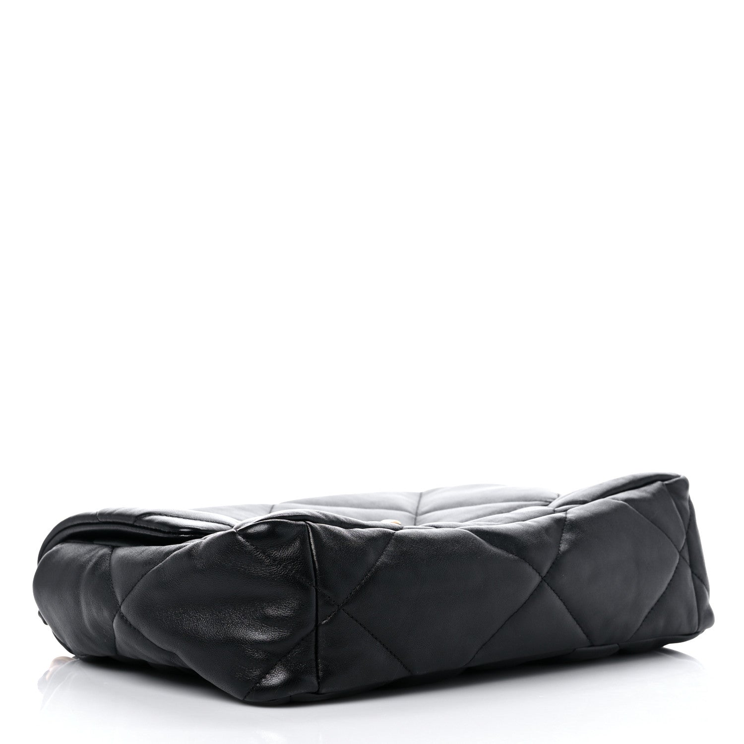 Chanel Lambskin Quilted Large Chanel 19 Flap Black 4 of 11