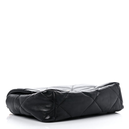 Chanel Lambskin Quilted Large Chanel 19 Flap Black 4 of 11