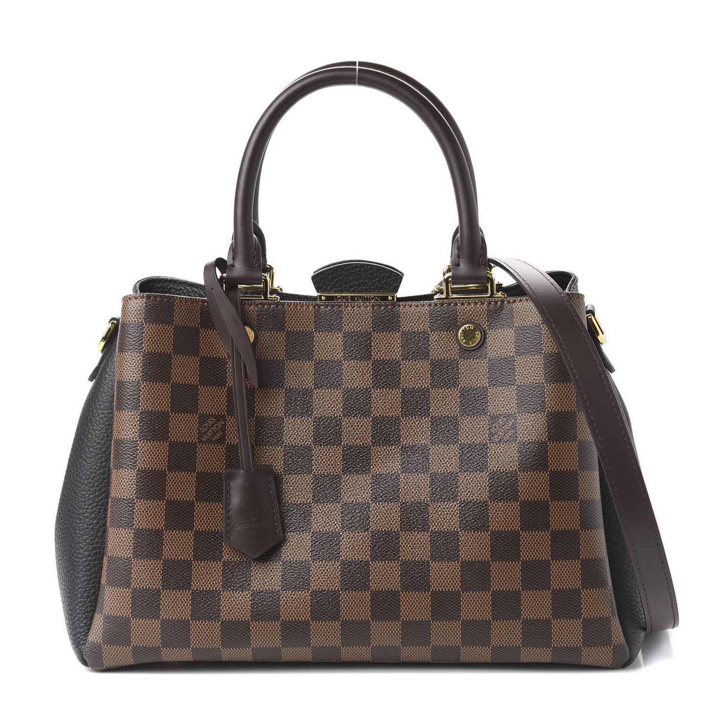 Damier Ebene Cuir Taurillon Brittany Black