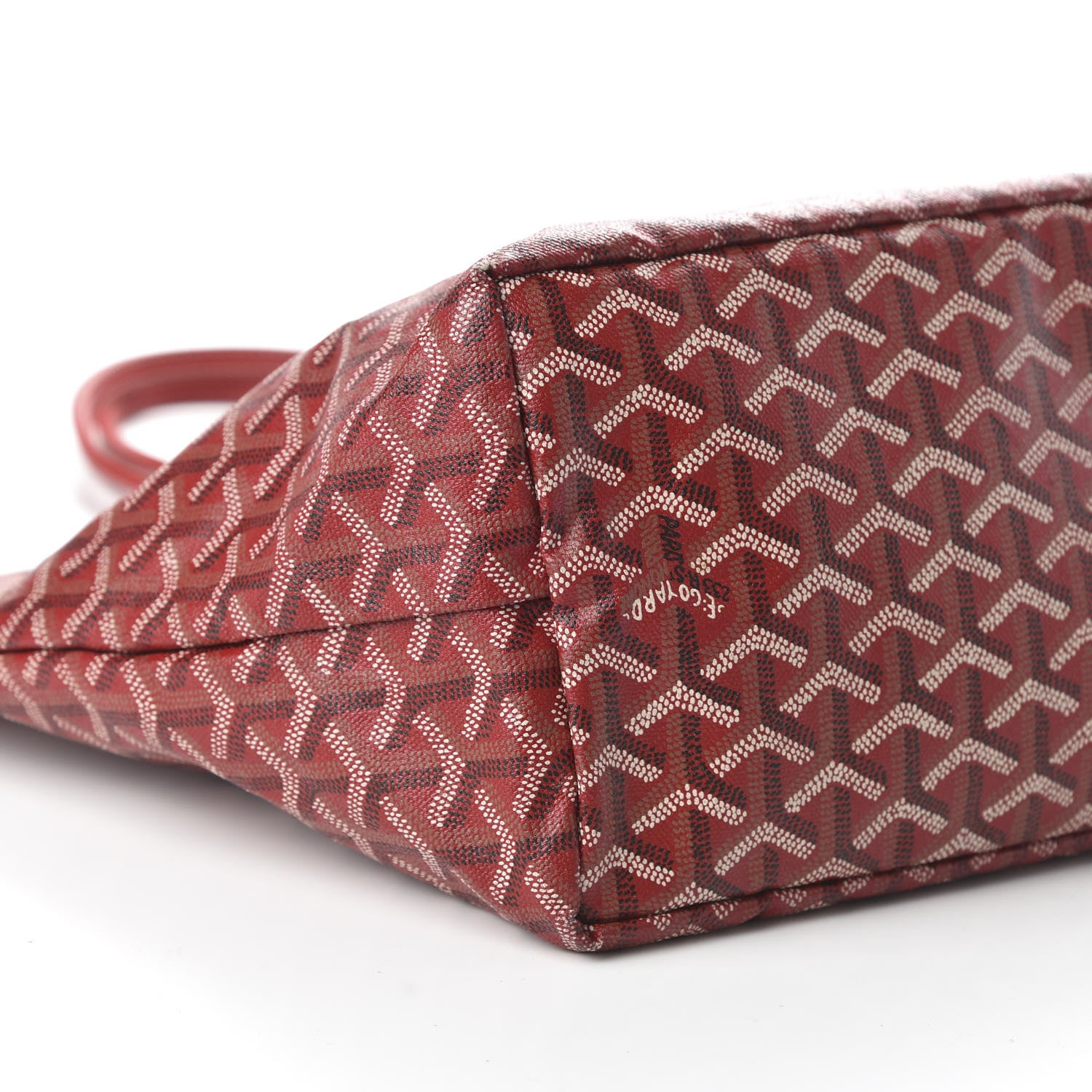 Goyard Goyardine Saint Louis PM Red 6 of 9