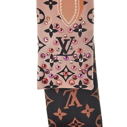 Louis Vuitton Silk Monogram Rising Confidential BB Bandeau Beige 4 of 4