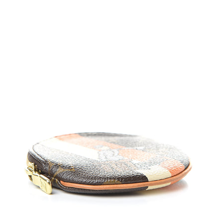 Louis Vuitton Monogram Groom Round Coin Purse 4 of 7