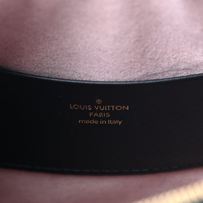 Louis Vuitton Lambskin Embossed Monogram Speedy 22 Bandouliere Black 6 of 10