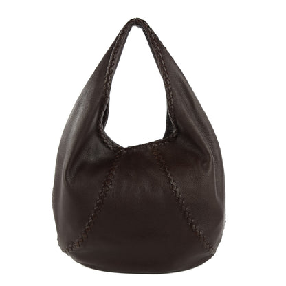 Bottega Veneta Cervo Deerskin Large Hobo Ebano 1 of 8