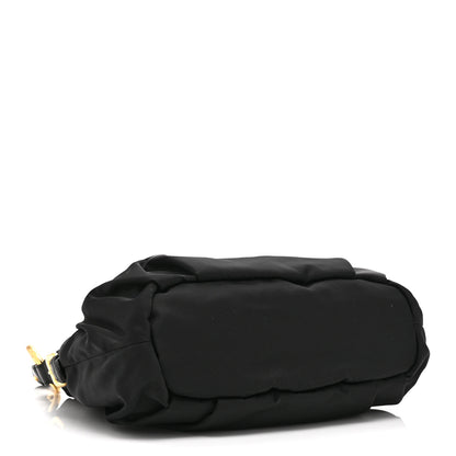 Prada Tessuto Nylon Bow Shoulder Bag Black 4 of 10