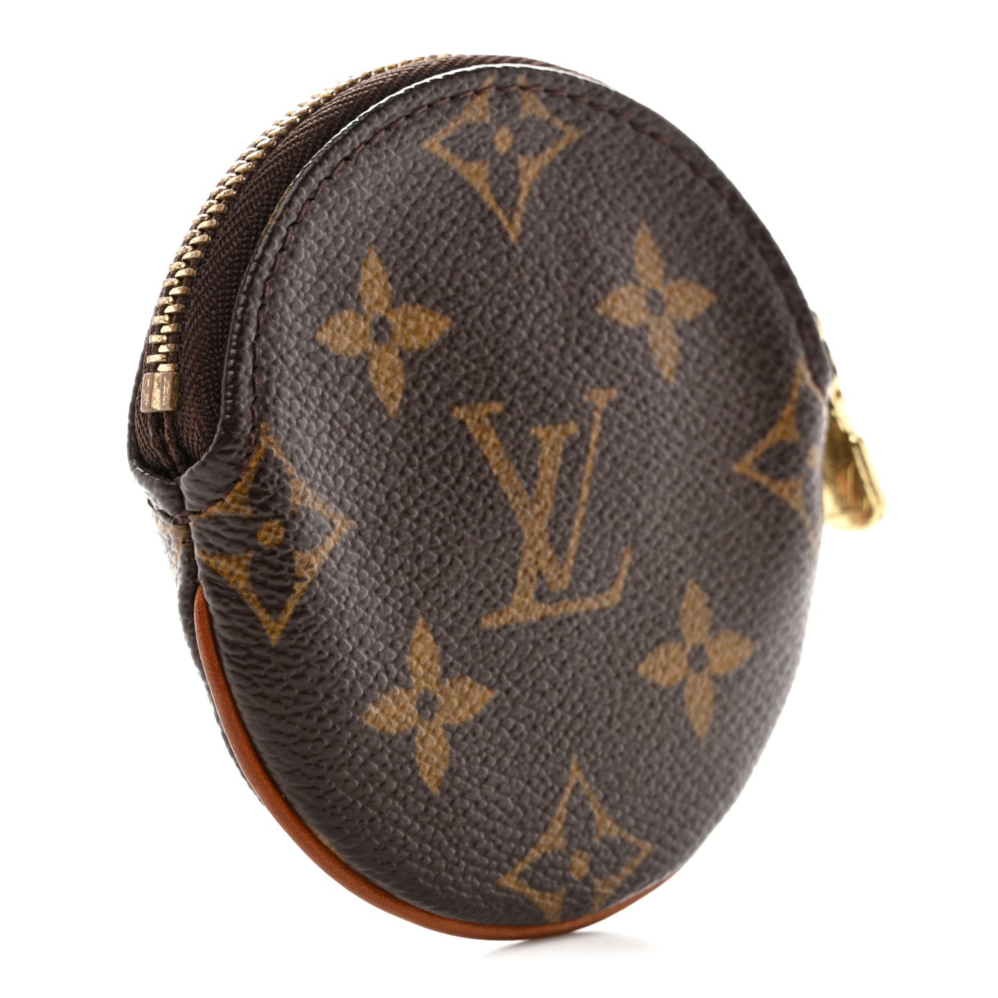 Monogram Round Coin Purse