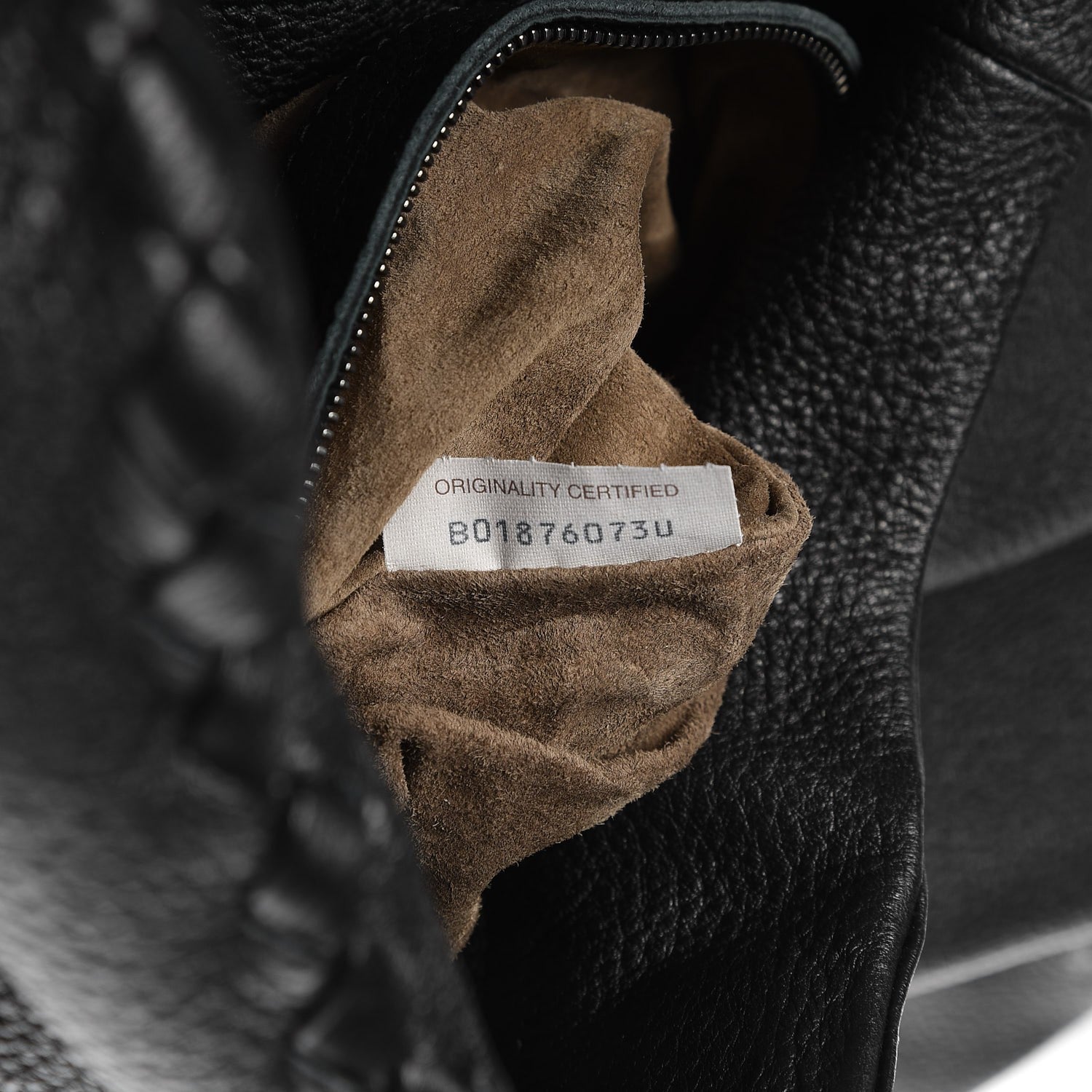 Bottega Veneta Cervo Deerskin Large Hobo Nero Black 7 of 7