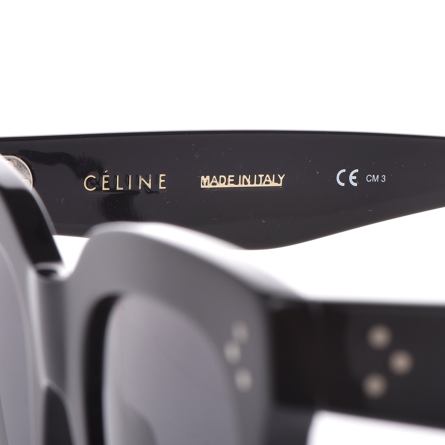 Celine Tilda Sunglasses CL 41076/S Black 6 of 7