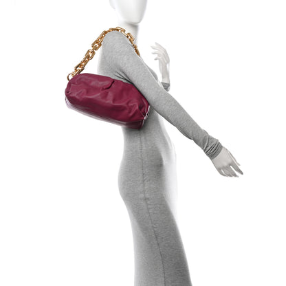 Bottega Veneta Calfskin The Pouch Chain Cinnabar 2 of 10