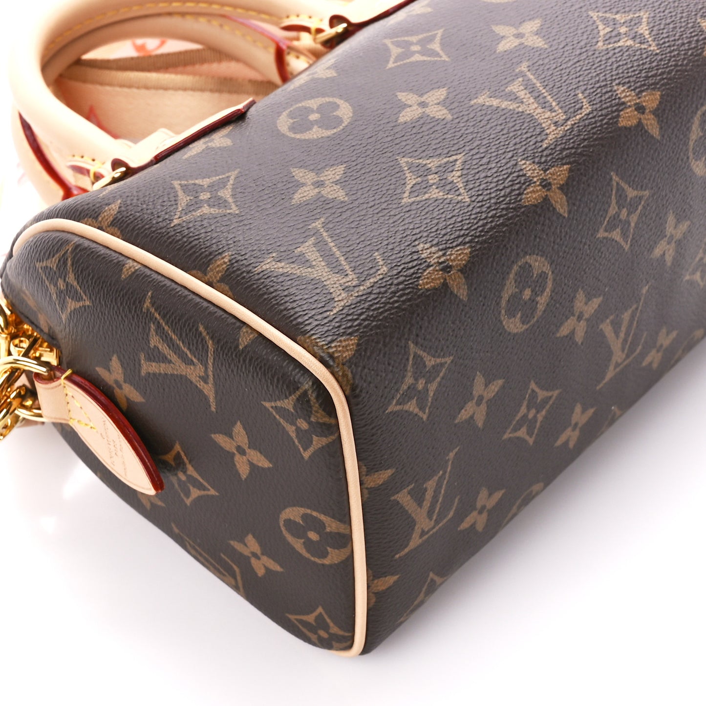 Monogram Speedy Bandouliere 20 Pink Orange