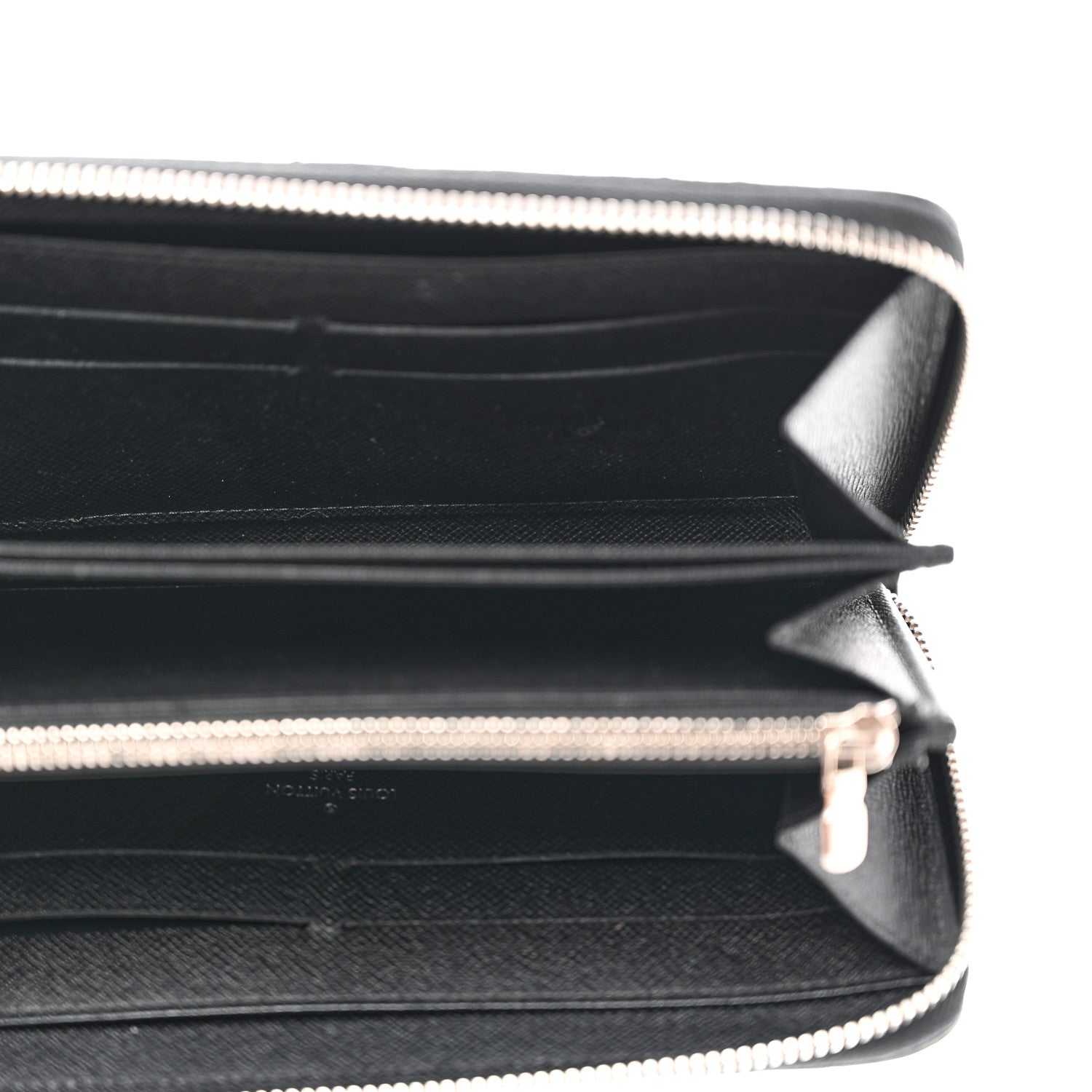 Louis Vuitton Epi Electric Zippy Wallet Black 5 of 10