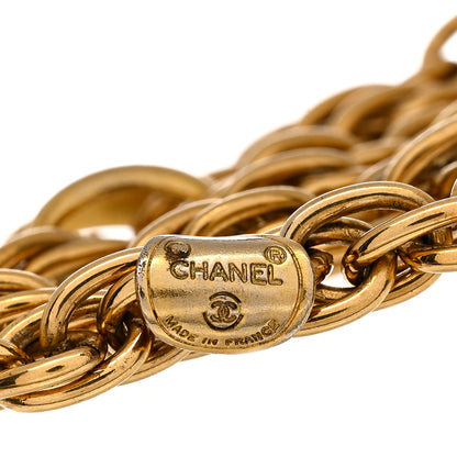 Chanel Multistrand Chain CC Bracelet Gold 4 of 4