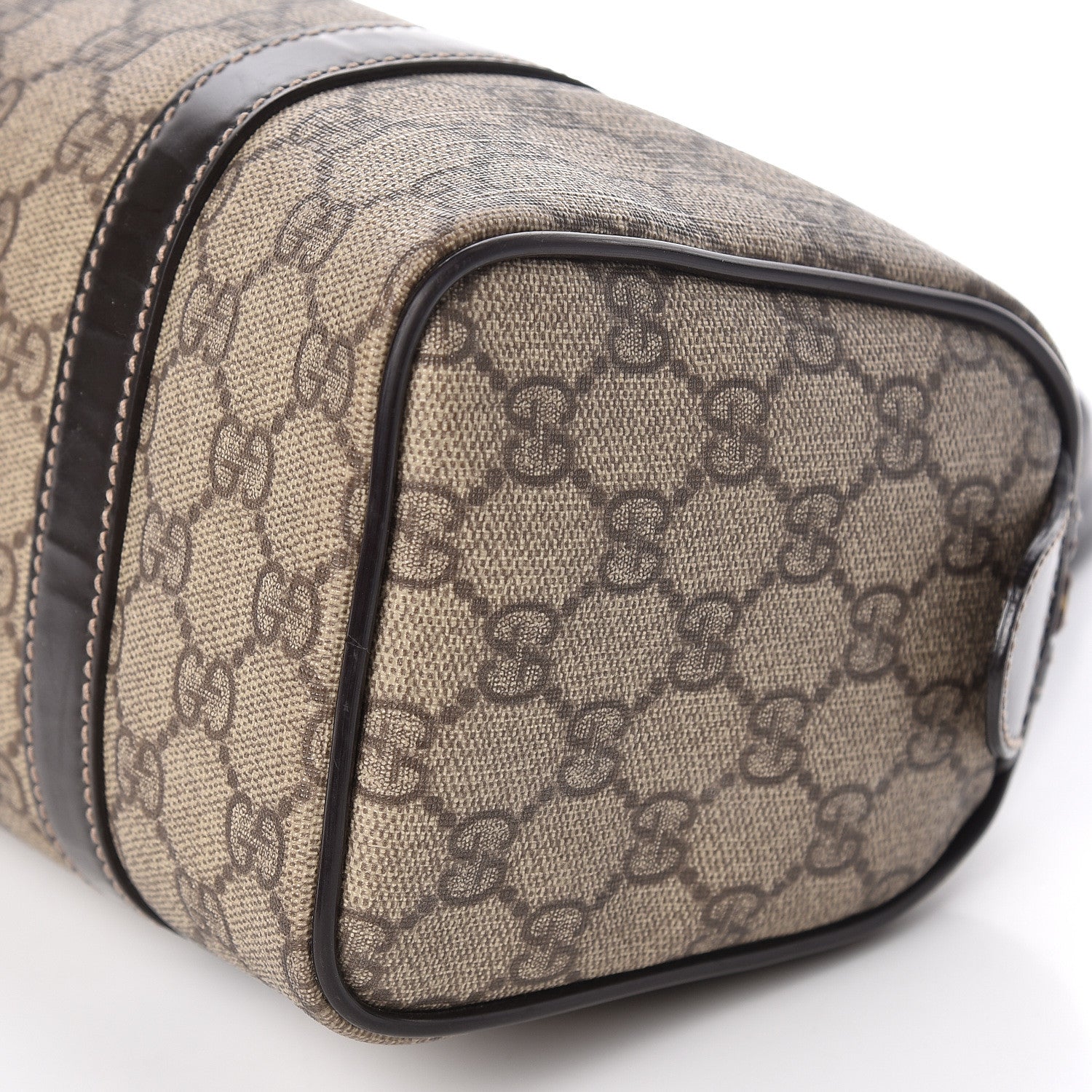 Gucci GG Plus Monogram Small Joy Boston Dark Brown 9 of 10