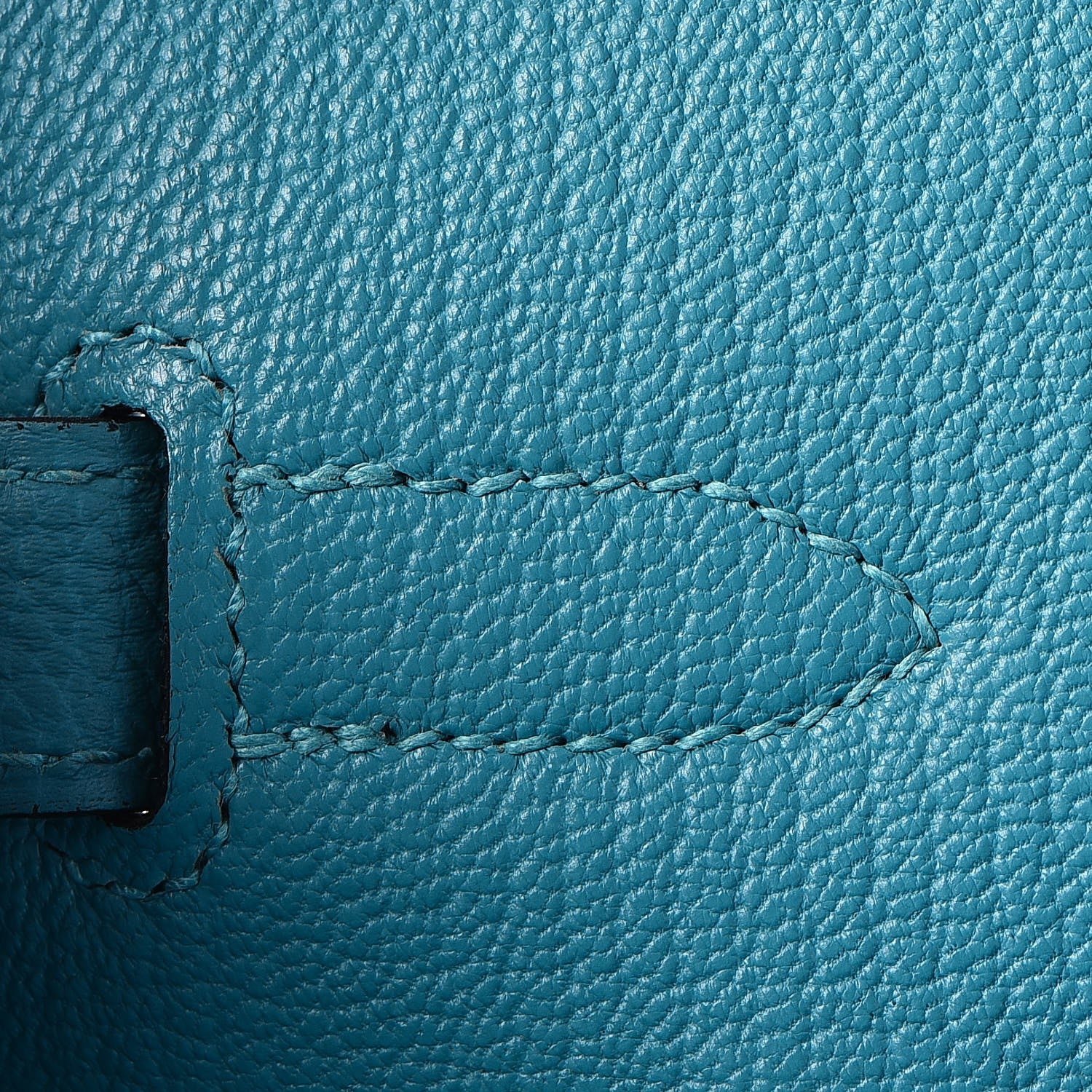 Hermes Togo Birkin 35 Turquoise 9 of 33