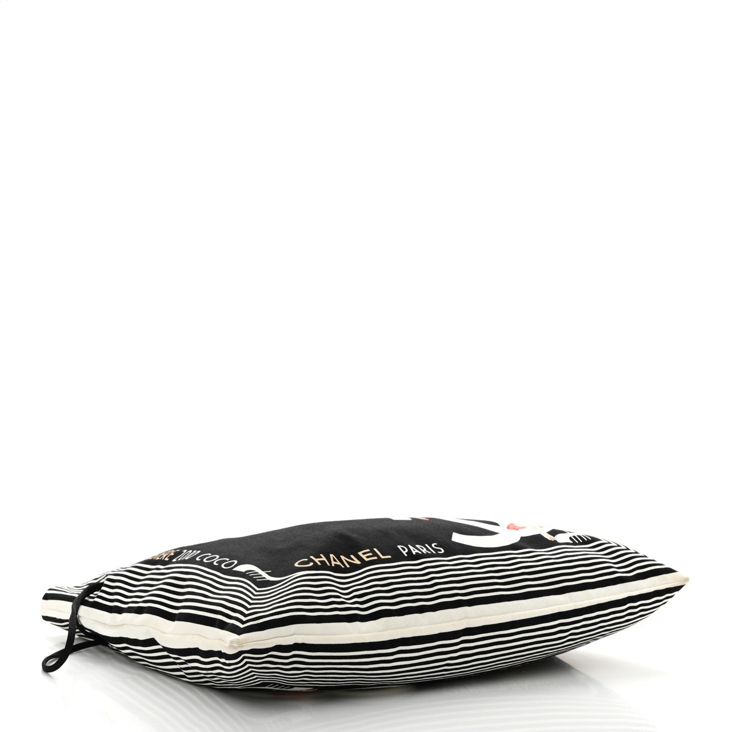 Chanel Canvas CC Paris Venice Bon Bon Tote Black White 4 of 11