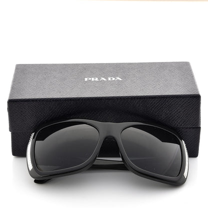 Prada Crystal Sunglasses SPR 11L Black 5 of 7