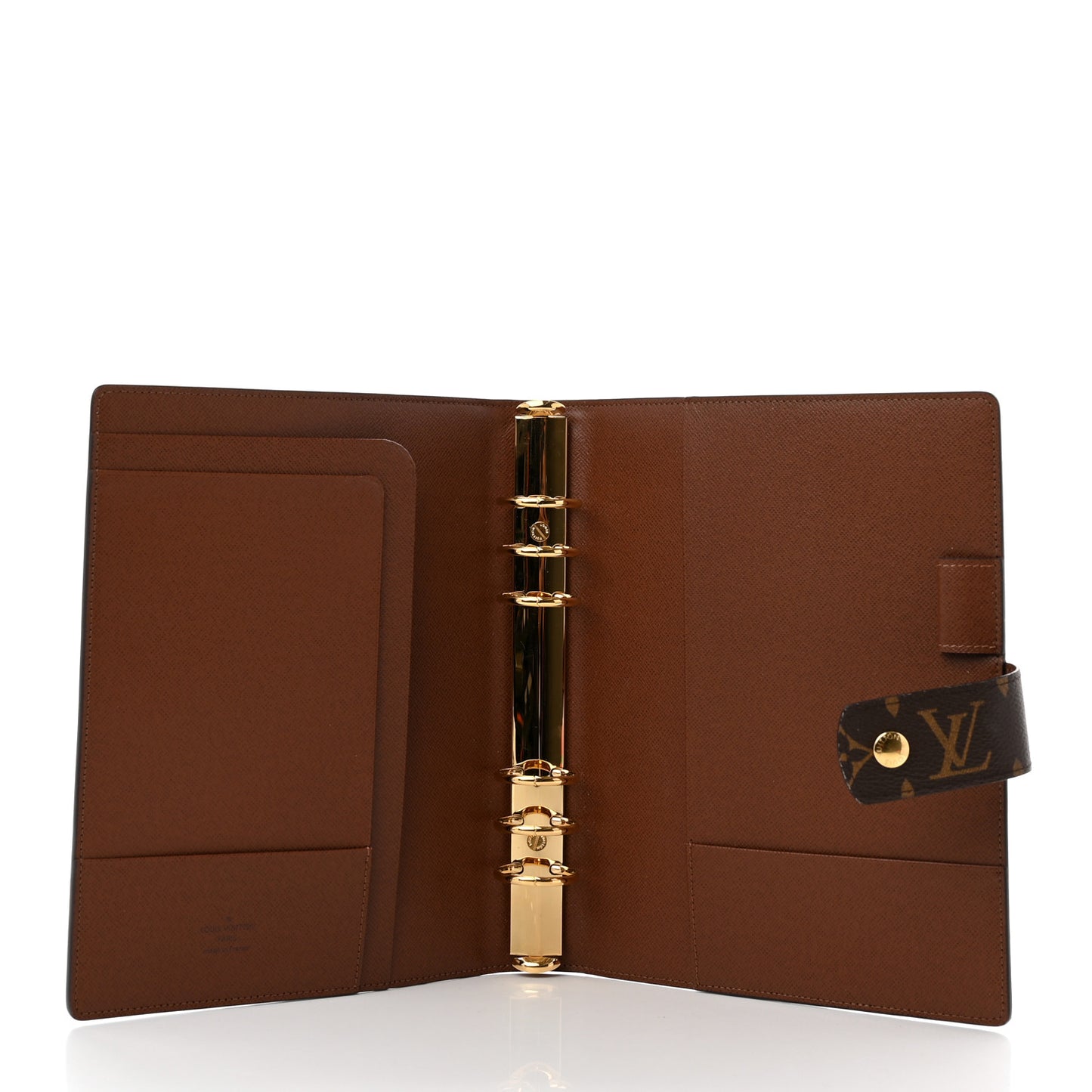 Monogram Large Ring Agenda Cover