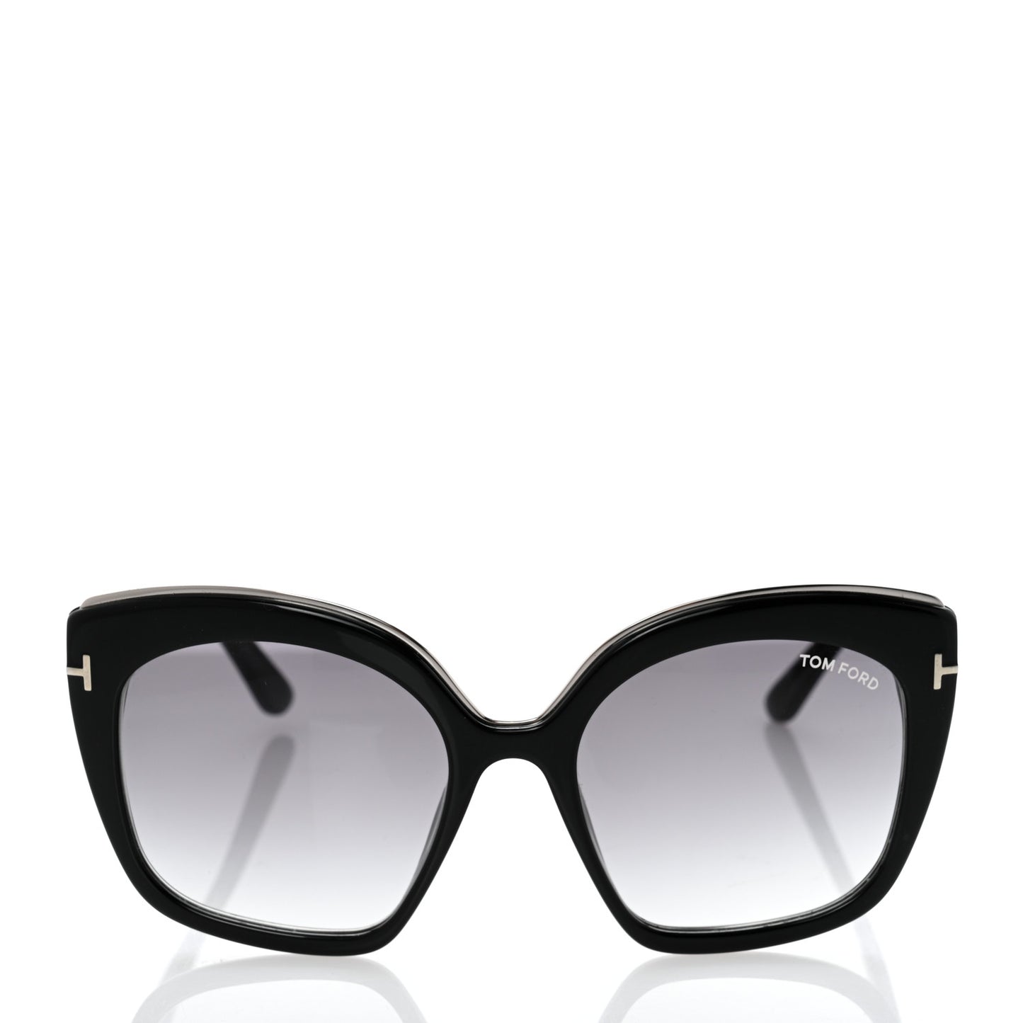 Acetate Chantalle Butterfly Sunglasses TF944 Black