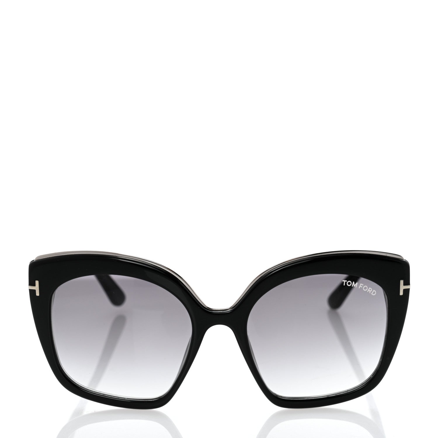 Tom Ford Acetate Chantalle Butterfly Sunglasses TF944 Black 2 of 9
