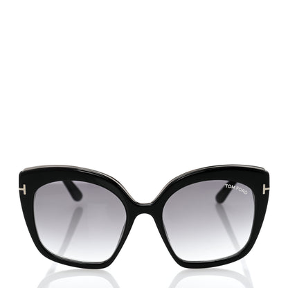 Tom Ford Acetate Chantalle Butterfly Sunglasses TF944 Black 2 of 9