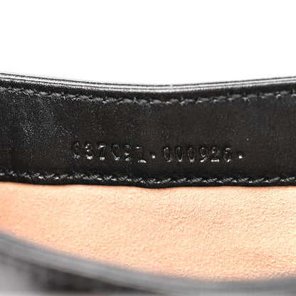 Gucci Boarded Dyana Lux Calfskin Mini Jackie 1961 Hobo Black 7 of 10