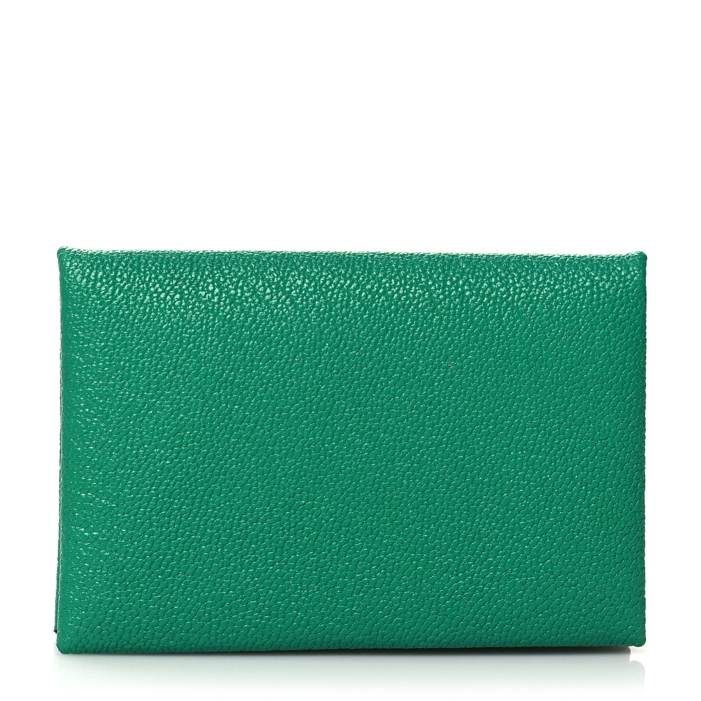 Chevre Mysore Verso Calvi Card Case Menthe Bleu Brume