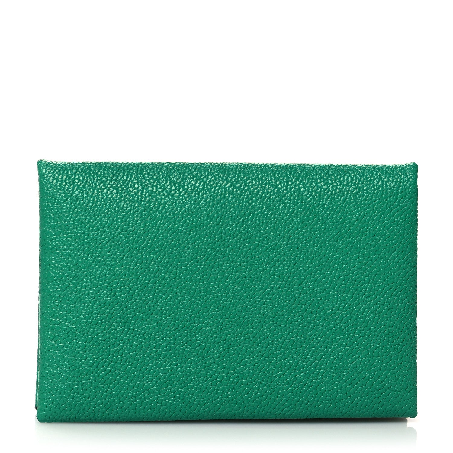 Hermes Chevre Mysore Verso Calvi Card Case Menthe Bleu Brume 1 of 9