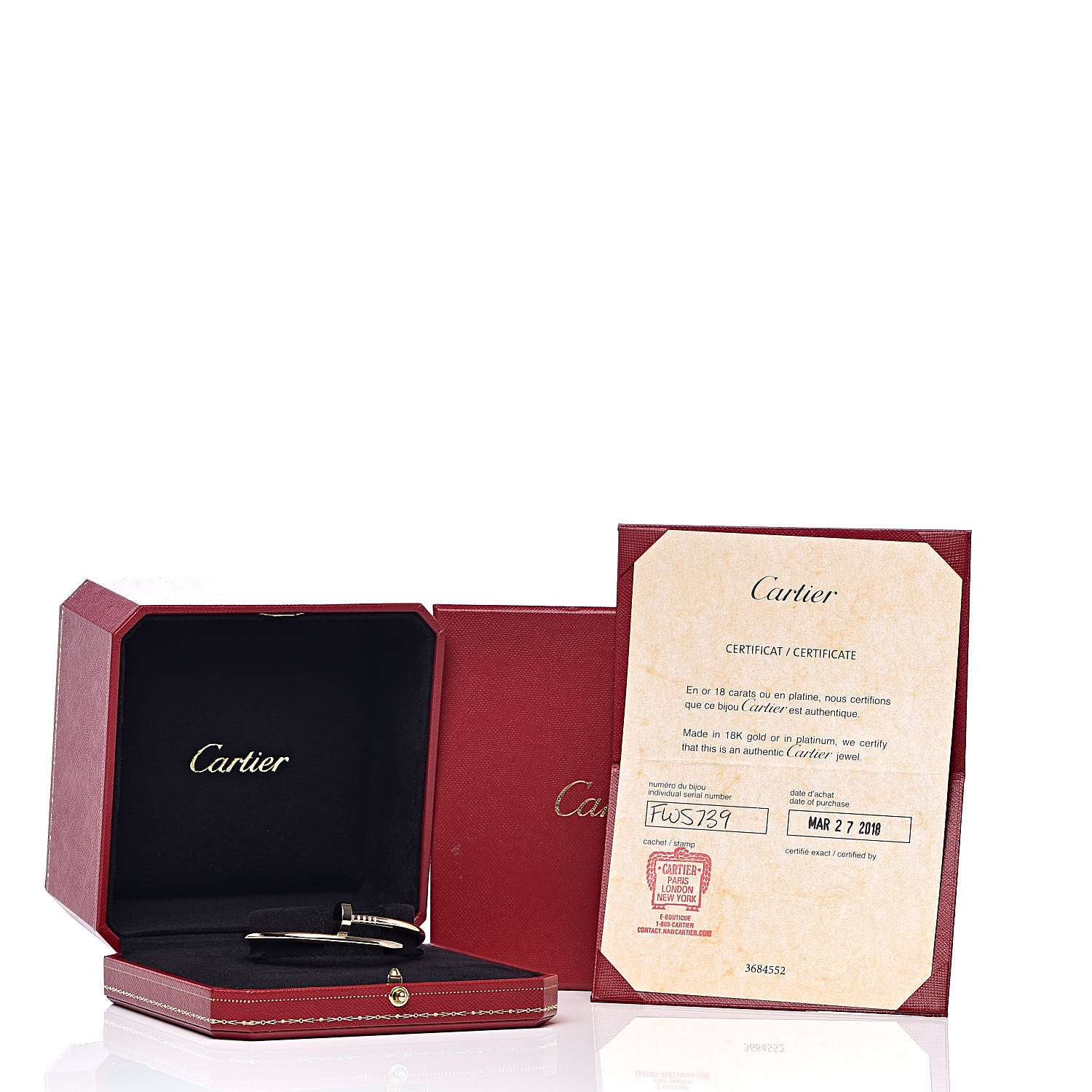 Cartier 18K Yellow Gold Juste Un Clou Bracelet 16 5 of 5